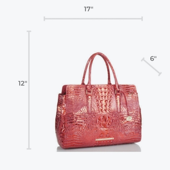 NWT Brahmin ONYX Finley Carryall - Picture 13 of 15